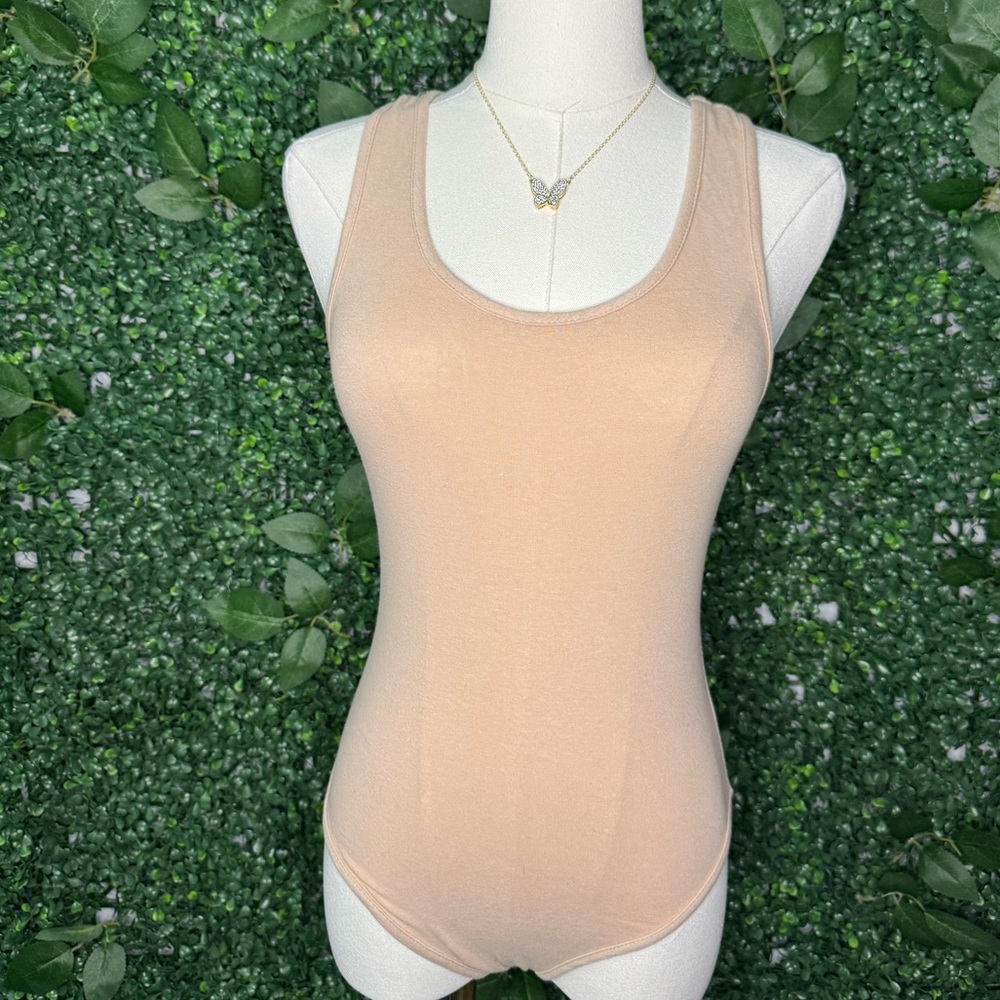 Elegent Beige Women's Bodysuit